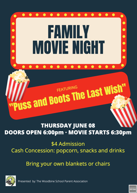Family Movie Night – Thursday, June 8th