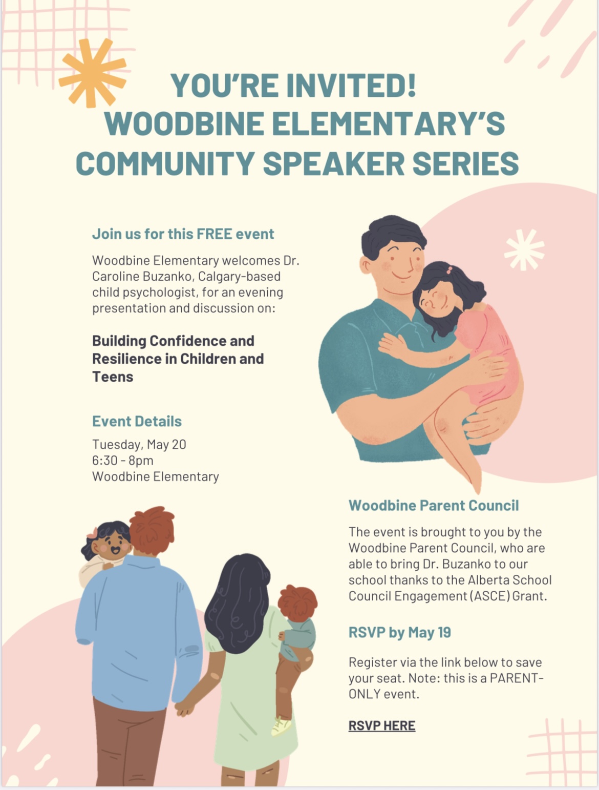 You’re invited! Community Speaker May 20th